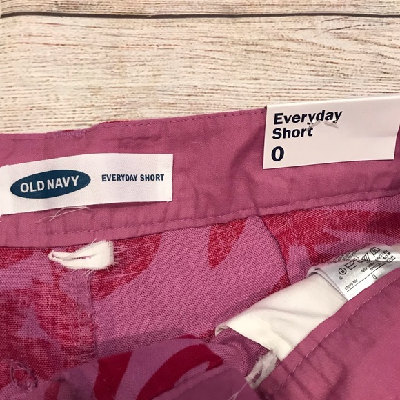 NWT Old Navy Mid-Rise Printed Linen Blend Size 0 - Picture 4 of 6